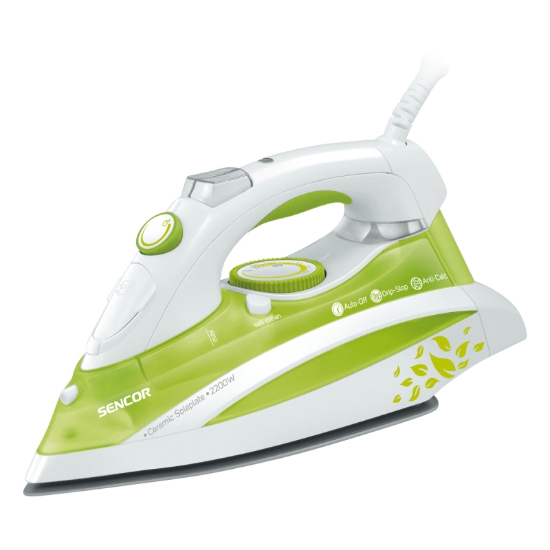 Sencor SSI 8440GR plancha 2200 W Verde, Blanco