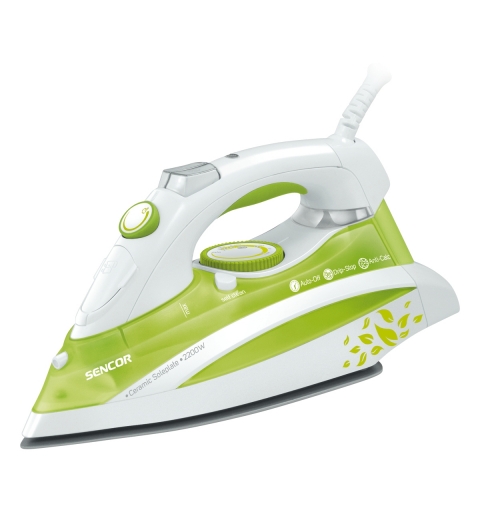 Sencor SSI 8440GR plancha 2200 W Verde, Blanco