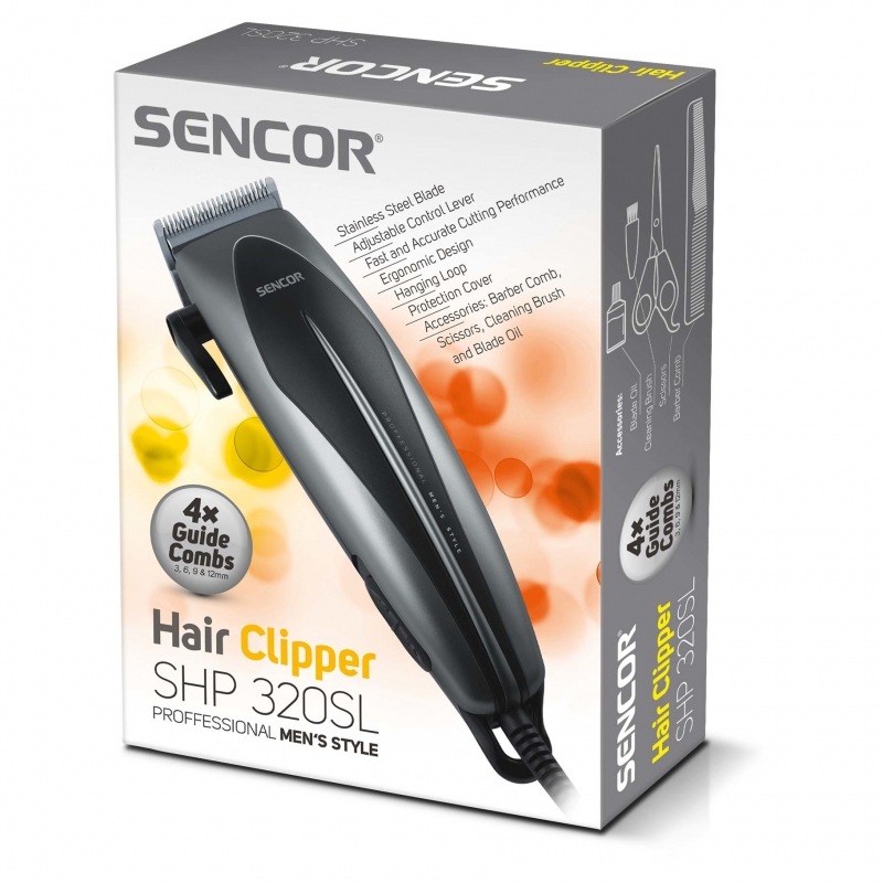 Sencor SHP 320SL Haartrimmer -schneider Schwarz 3
