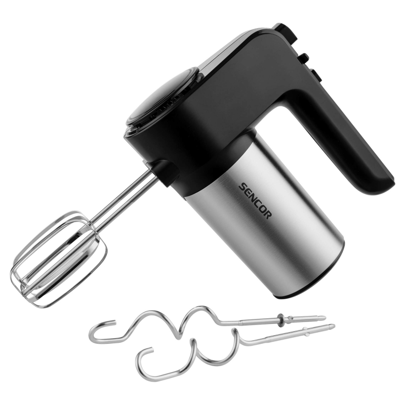 Sencor SHM 5207SS batidora Batidora de mano 400 W Negro, Acero inoxidable