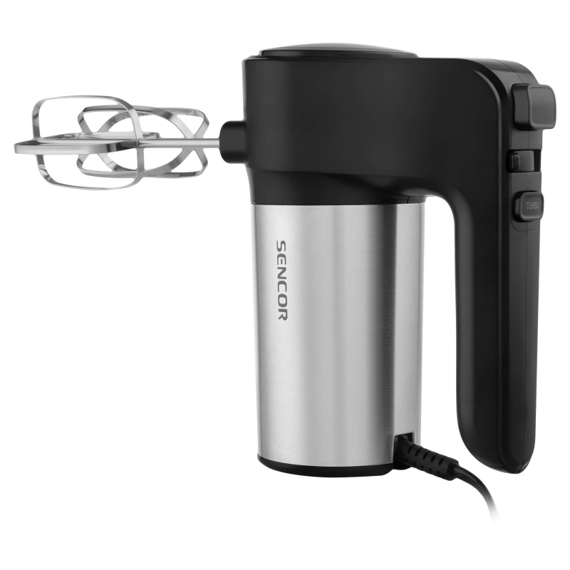 Sencor SHM 5207SS batidora Batidora de mano 400 W Negro, Acero inoxidable