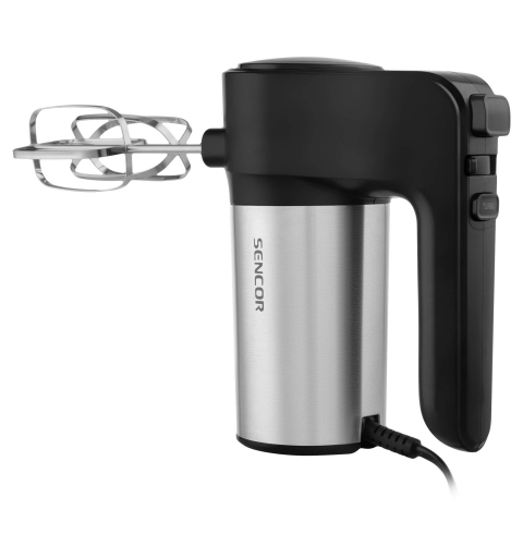 Sencor SHM 5207SS batidora Batidora de mano 400 W Negro, Acero inoxidable
