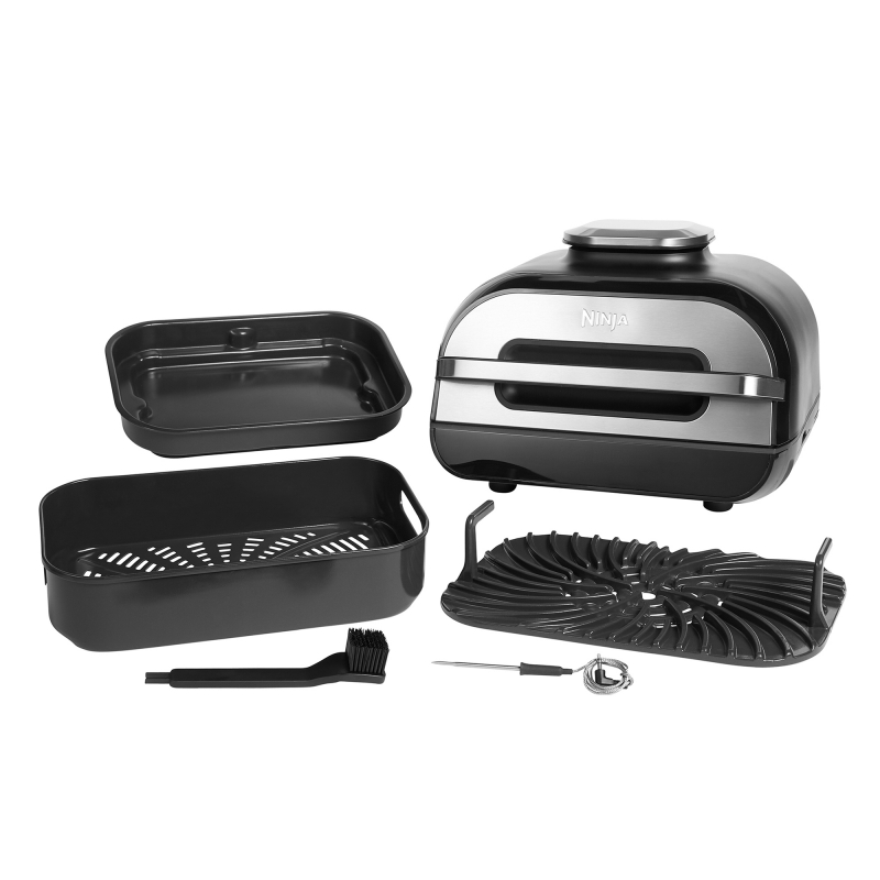 Ninja AG551 Single 5.7 L Stand-alone 2460 W Hot air fryer Black, Grey
