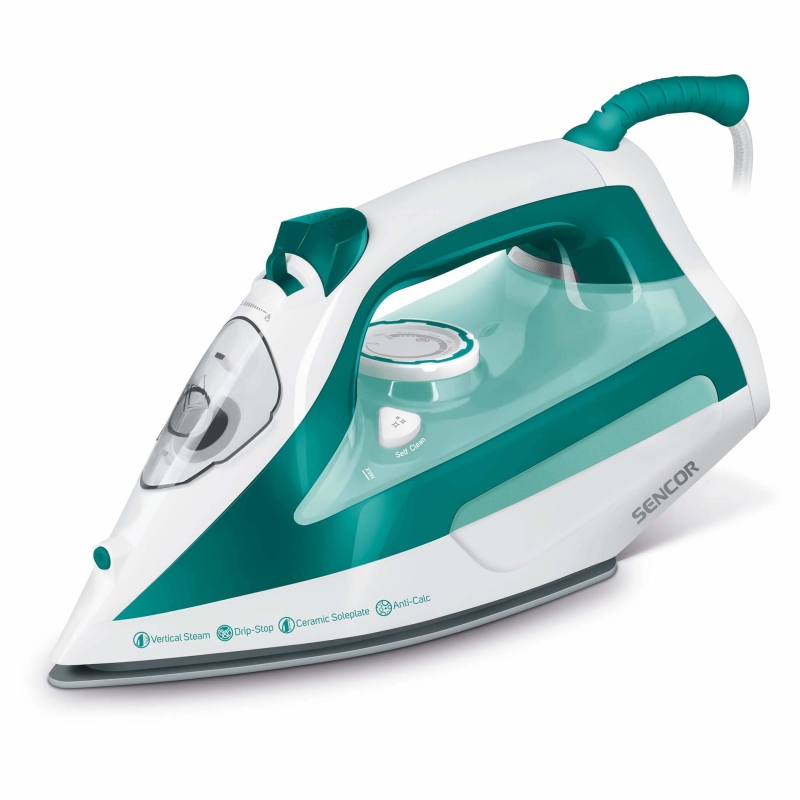 Sencor SSI 6100GR plancha Plancha a vapor Suela de cerámica 2600 W Verde