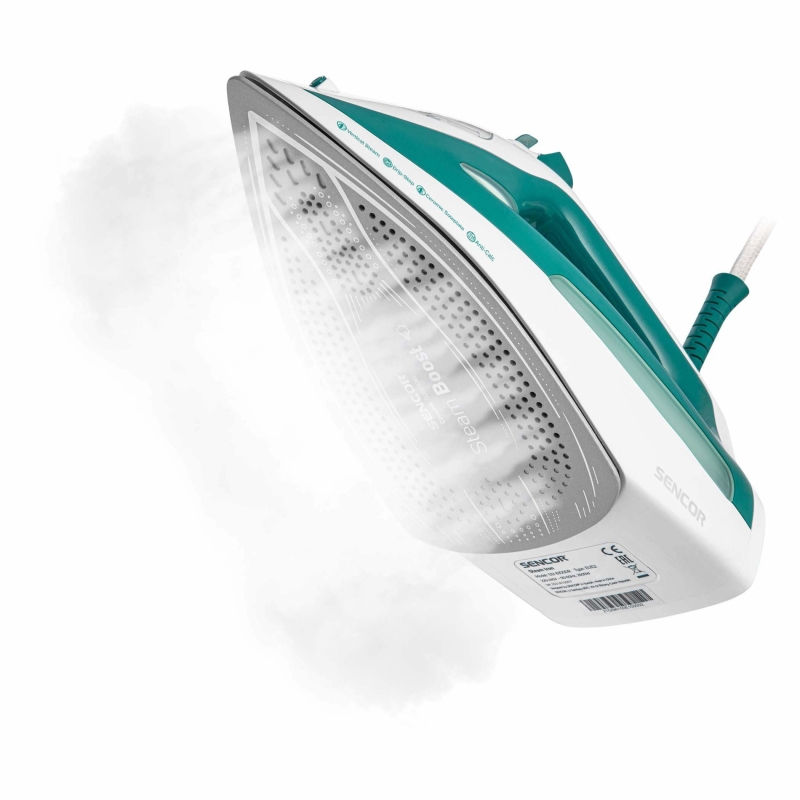 Sencor SSI 6100GR plancha Plancha a vapor Suela de cerámica 2600 W Verde