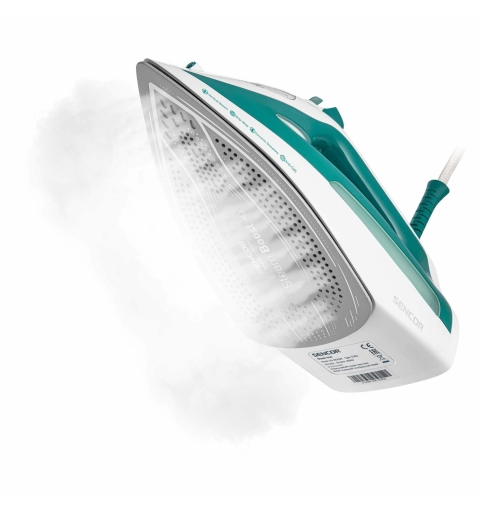 Sencor SSI 6100GR plancha Plancha a vapor Suela de cerámica 2600 W Verde