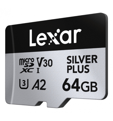 Lexar Professional SILVER PLUS 64 Go MicroSDXC UHS-I Classe 3
