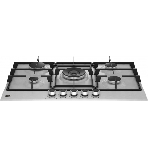 Beko HIAW75223SXE Edelstahl Integriert 75 cm Gaskochfeld 5 Zone(n)