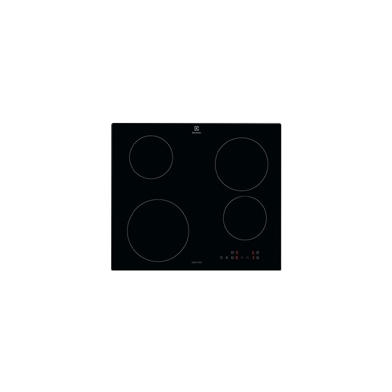Electrolux Serie 300 LIB60424CK piano cottura Nero Da incasso 59 cm Piano cottura a induzione 4 Fornello(i)