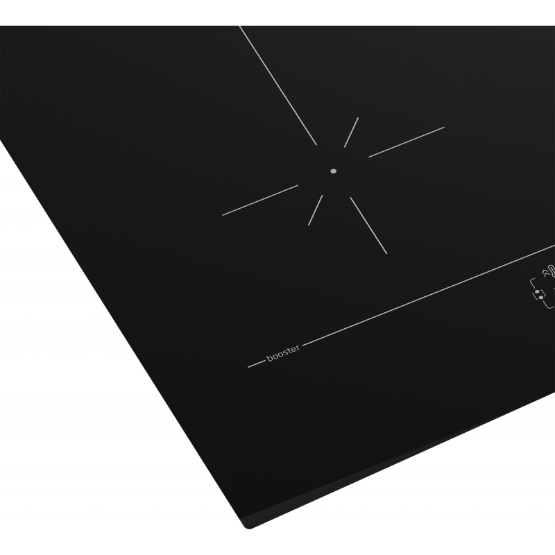 Beko HII64200SFMT Black Built-in 59 cm Zone induction hob 4 zone(s)