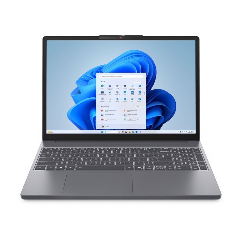 Lenovo IdeaPad Slim 3 15IRH10R Intel Core 7 240H Ordinateur portable 38,9 cm (15.3") WUXGA 16 Go DDR5-SDRAM 512 Go SSD Wi-Fi 6