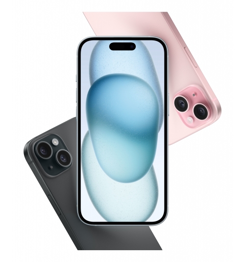 Apple iPhone 15 15,5 cm (6.1") Double SIM iOS 17 5G USB Type-C 128 Go Noir