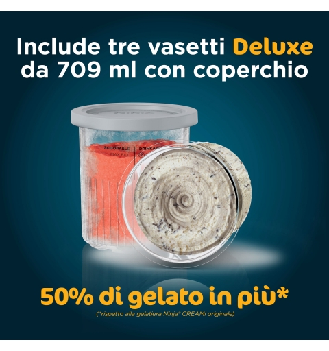 Ninja Gelatiera Creami DELUXE NC501EU