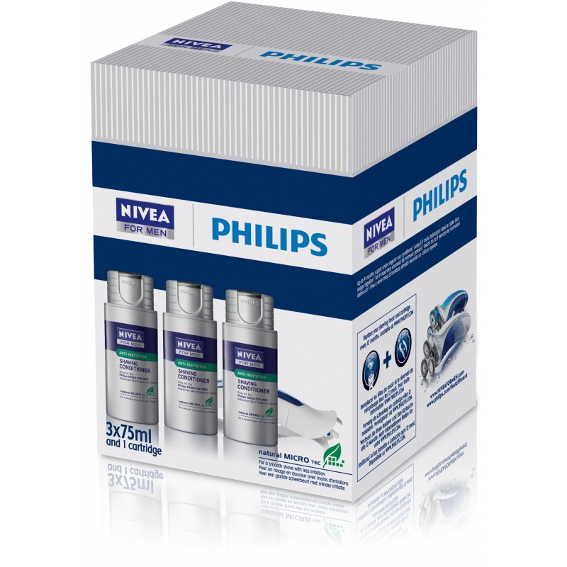 Philips NIVEA Shaving conditioner 3-pack HS803 04