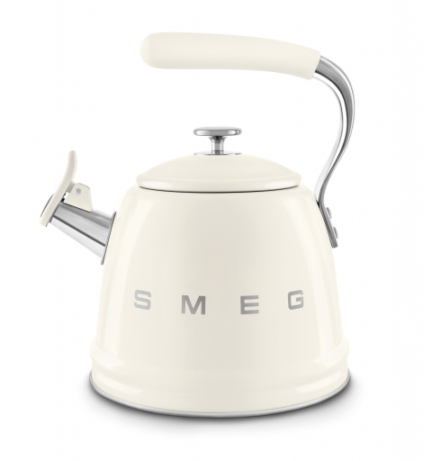 Smeg WKF01CR bouilloire 2,3 L Crème, Acier inoxydable