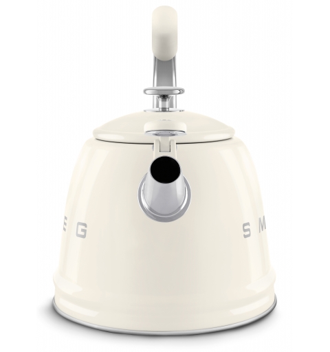 Smeg WKF01CR bouilloire 2,3 L Crème, Acier inoxydable