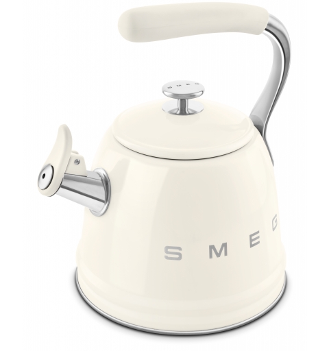 Smeg WKF01CR bouilloire 2,3 L Crème, Acier inoxydable