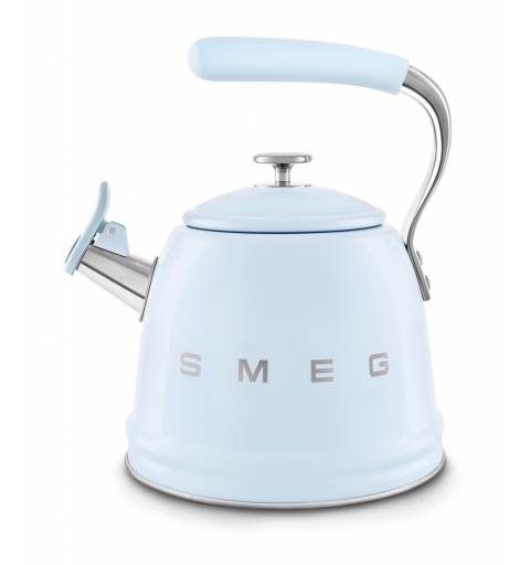 Smeg WKF01PB bouilloire 2,3 L Bleu, Acier inoxydable