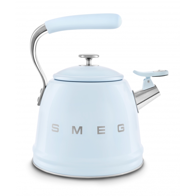 Smeg Bollitore con fischio 50's Style - Azzurro LUCIDO - WKF01PB