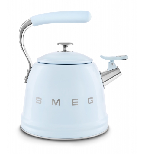 Smeg WKF01PB bouilloire 2,3 L Bleu, Acier inoxydable