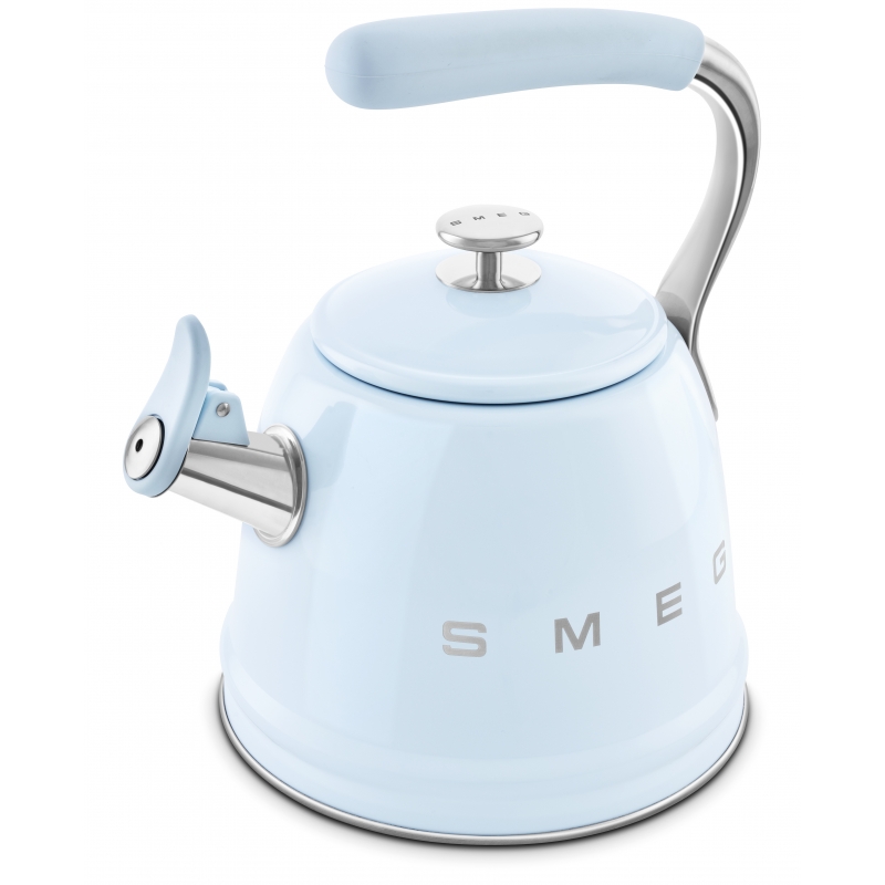 Smeg Bollitore con fischio 50's Style - Azzurro LUCIDO - WKF01PB