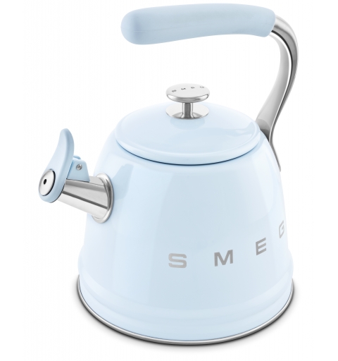 Smeg WKF01PB bouilloire 2,3 L Bleu, Acier inoxydable