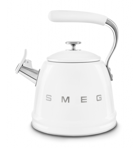 Smeg WKF01WH bouilloire 2,3 L Acier inoxydable, Blanc