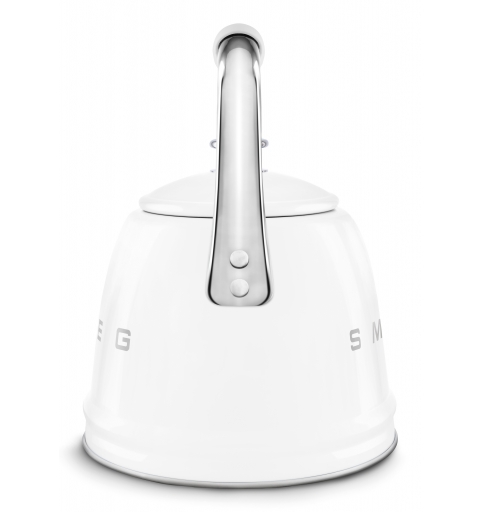Smeg WKF01WH bouilloire 2,3 L Acier inoxydable, Blanc