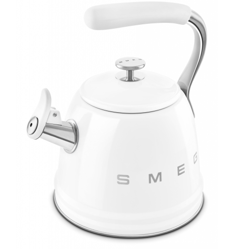 Smeg WKF01WH bouilloire 2,3 L Acier inoxydable, Blanc