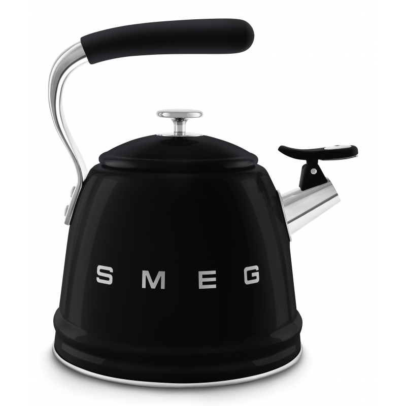 Smeg WKF01BL bouilloire 2,3 L Noir, Acier inoxydable