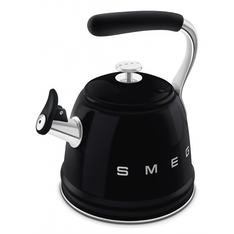 Smeg WKF01BL bouilloire 2,3 L Noir, Acier inoxydable