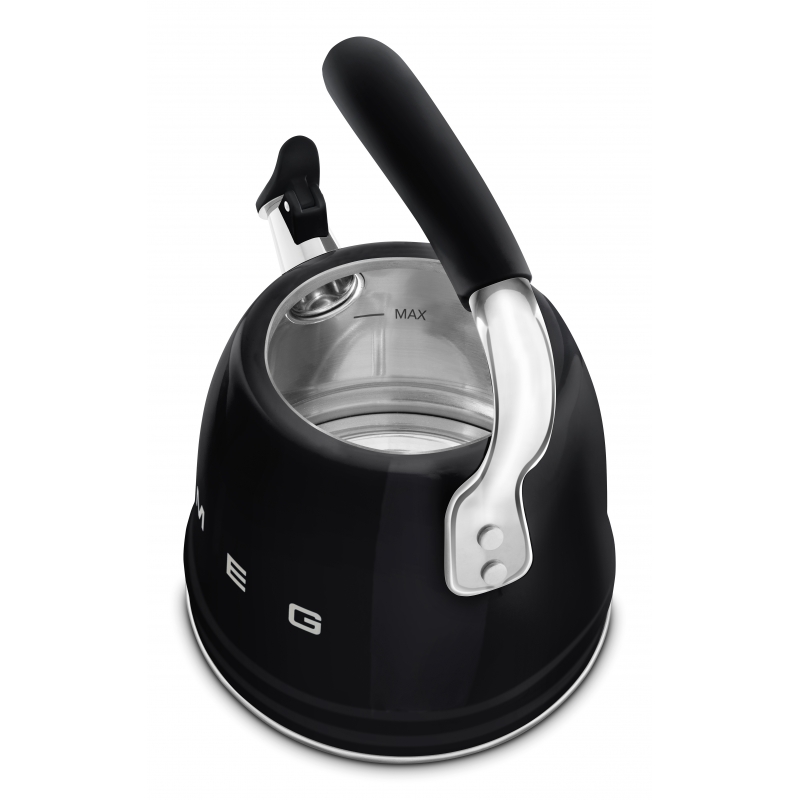 Smeg WKF01BL bouilloire 2,3 L Noir, Acier inoxydable