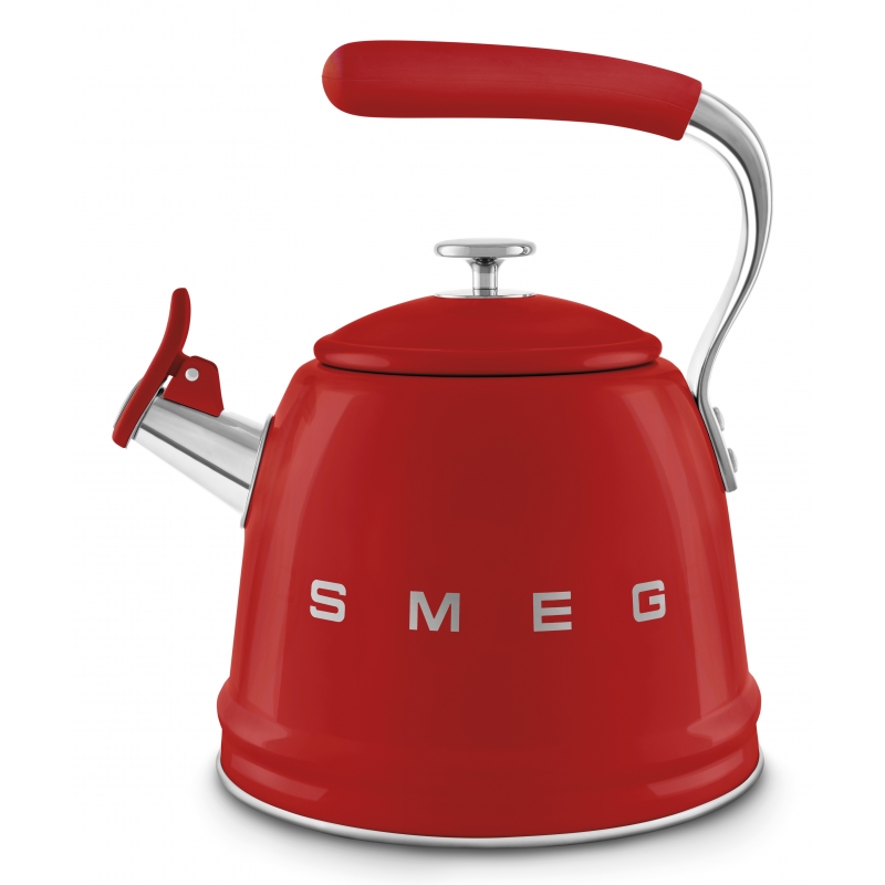 Smeg WKF01RD bouilloire 2,3 L Rouge, Acier inoxydable