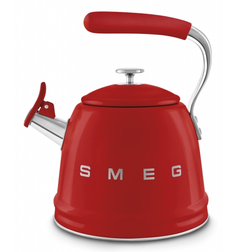 Smeg WKF01RD bouilloire 2,3 L Rouge, Acier inoxydable