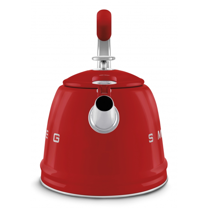 Smeg WKF01RD bouilloire 2,3 L Rouge, Acier inoxydable