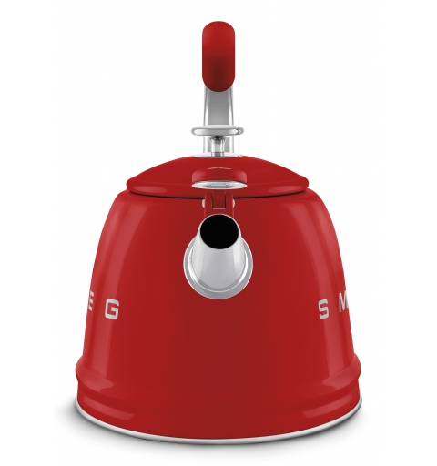 Smeg WKF01RD bouilloire 2,3 L Rouge, Acier inoxydable