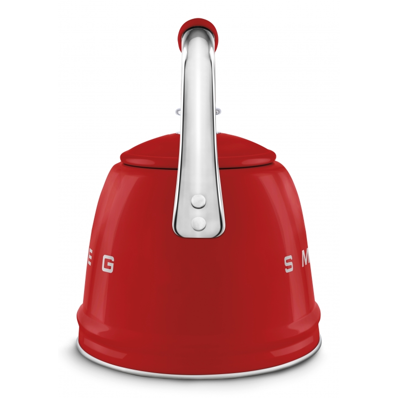 Smeg WKF01RD bouilloire 2,3 L Rouge, Acier inoxydable