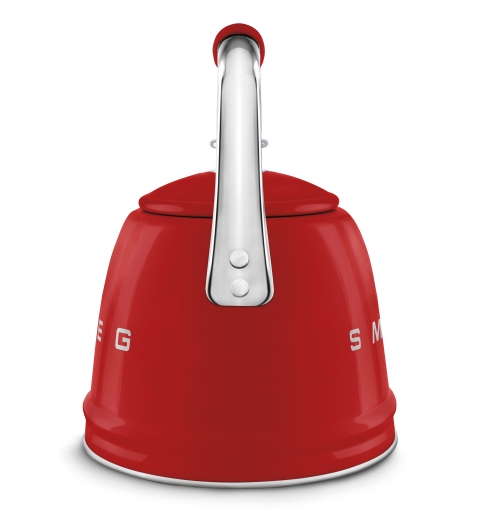 Smeg WKF01RD bouilloire 2,3 L Rouge, Acier inoxydable