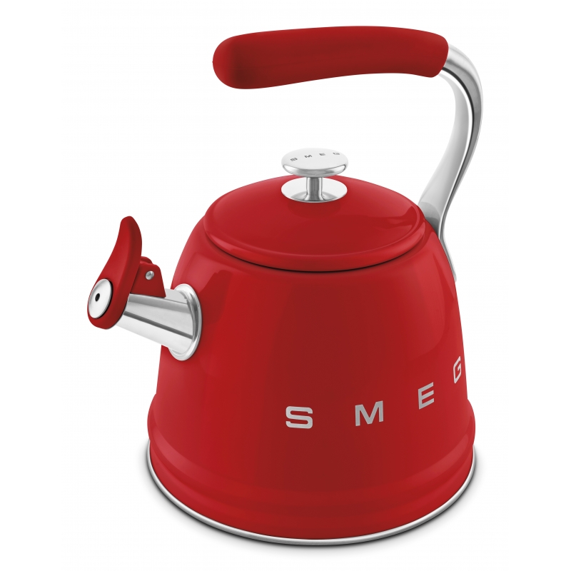 Smeg WKF01RD bouilloire 2,3 L Rouge, Acier inoxydable