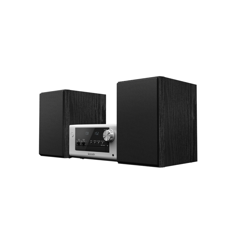 Panasonic SC-PM702 Microsistema audio per la casa 80 W Nero, Argento
