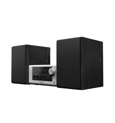 Panasonic SC-PM702 Microsistema audio per la casa 80 W Nero, Argento
