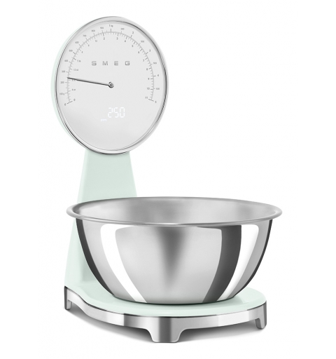 Smeg Bilancia da cucina 50's Style – Verde Pastello LUCIDO - KSF01PGWW