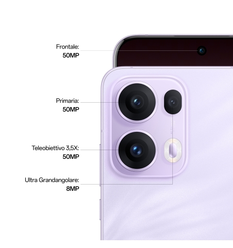 OPPO 13 Pro 5G 17.4 cm (6.83") Dual SIM Android 15 USB Type-C 12 GB 512 GB 5800 mAh Purple