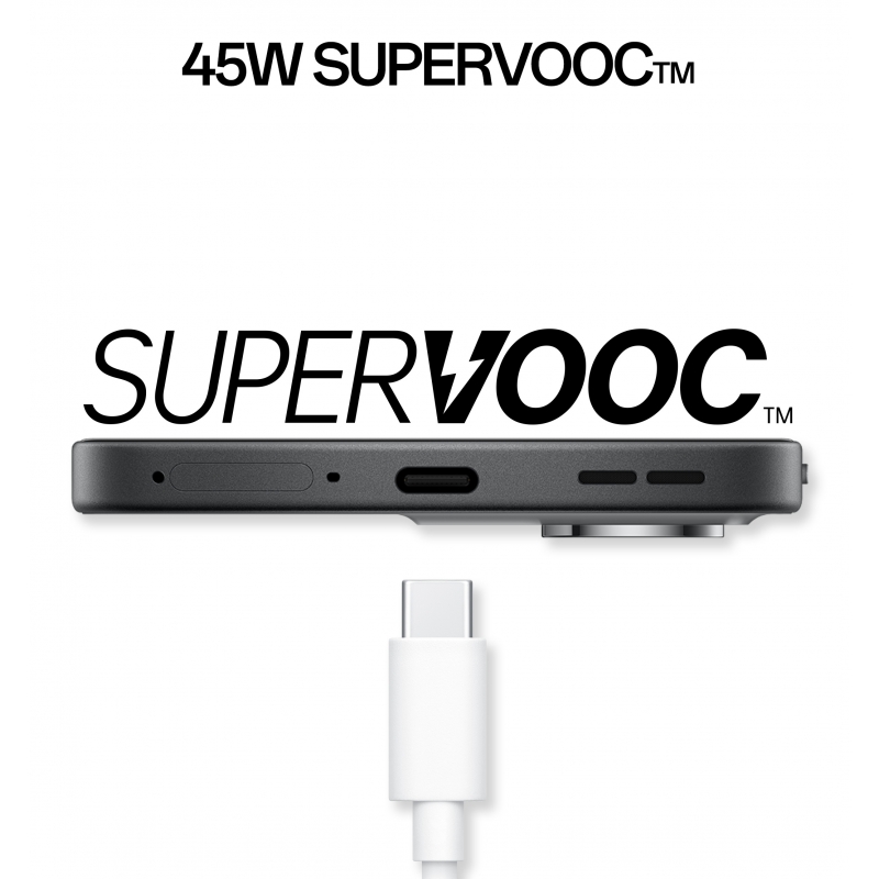OPPO 13 FS 5G 16,9 cm (6.67") Double SIM Android 15 USB Type-C 12 Go 512 Go 5800 mAh Graphite, Gris