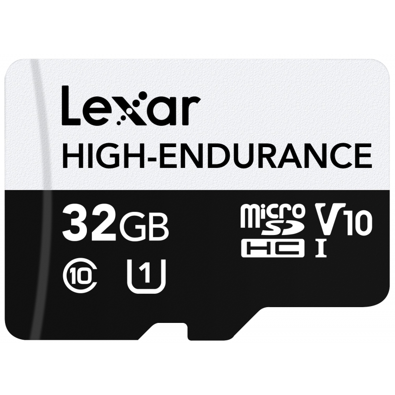Lexar High-Endurance 32 GB MicroSDHC UHS-I Class 10