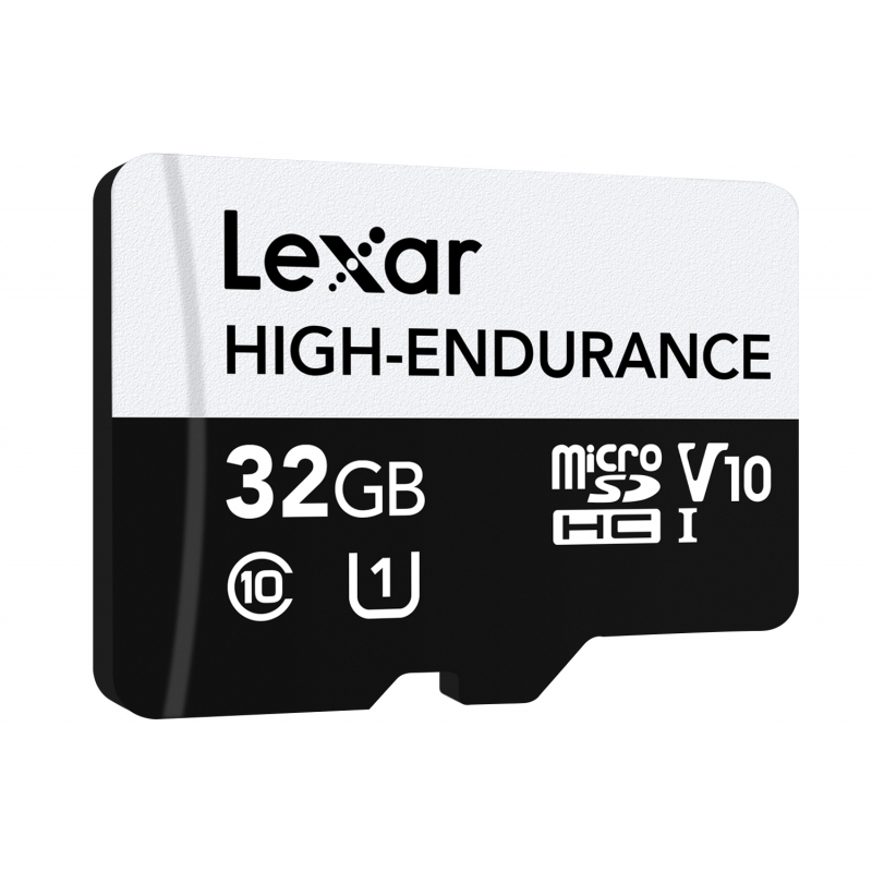 Lexar High-Endurance 32 GB MicroSDHC UHS-I Class 10