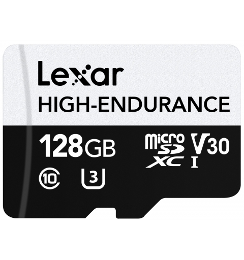 Lexar High-Endurance 128 GB MicroSDXC UHS-I Class 10