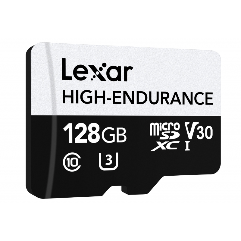 Lexar High-Endurance 128 GB MicroSDXC UHS-I Class 10