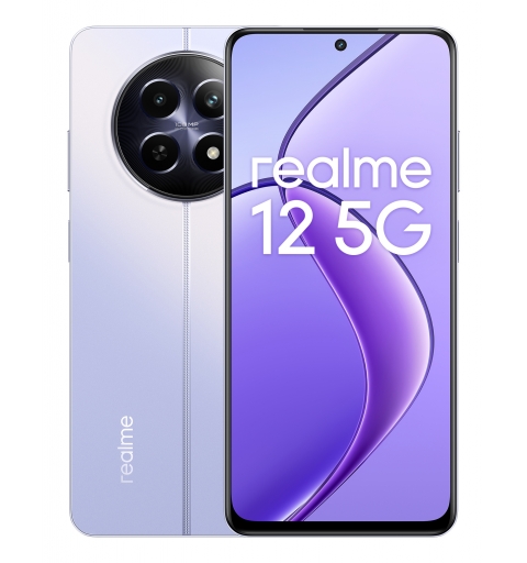 realme 12 17,1 cm (6.72") Dual-SIM Android 14 5G USB Typ-C 8 GB 256 GB 5000 mAh Violett