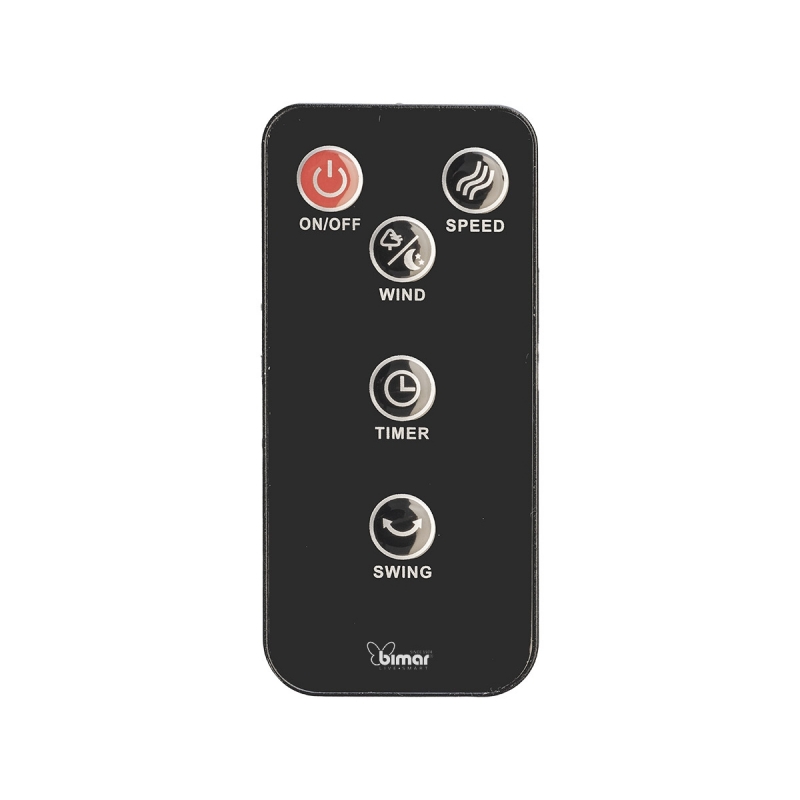 Bimar VC112 ventilador Negro